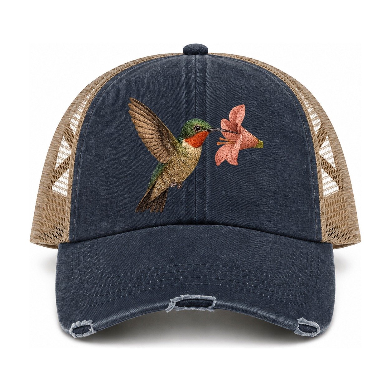 Navy-Khaki — front view