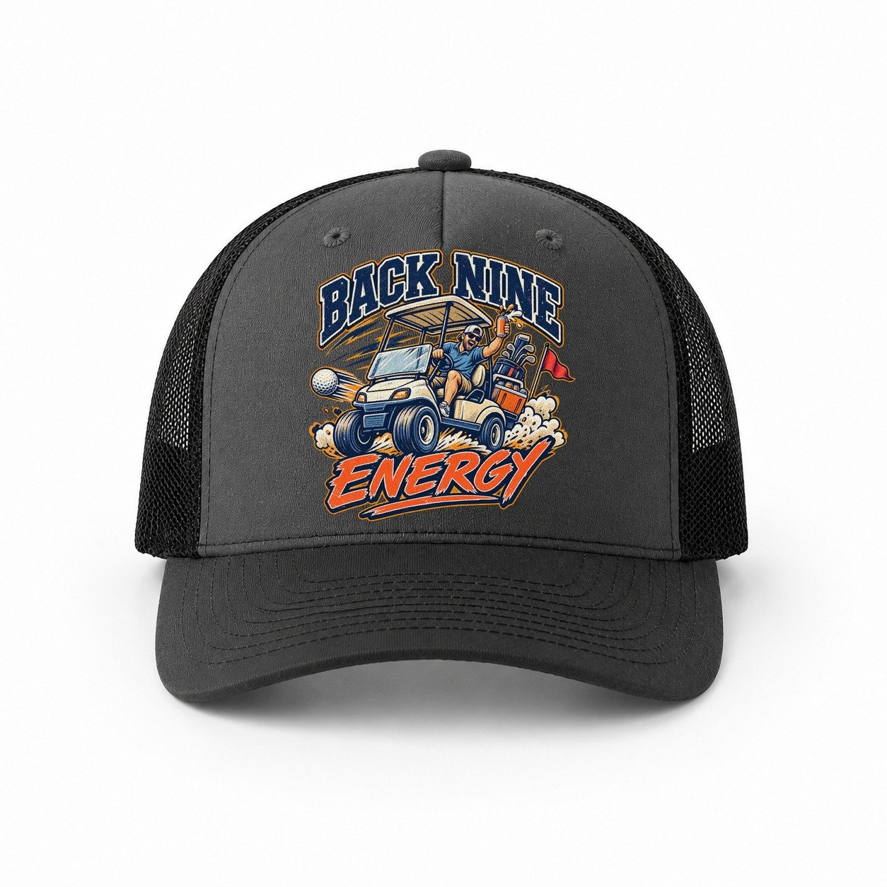 Dark Grey-Black — front view