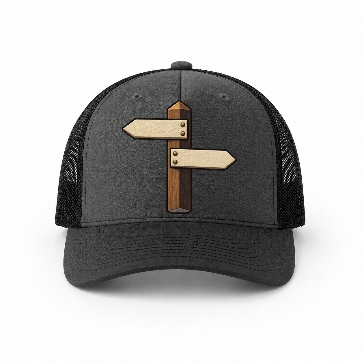 Dark Grey-Black — front view