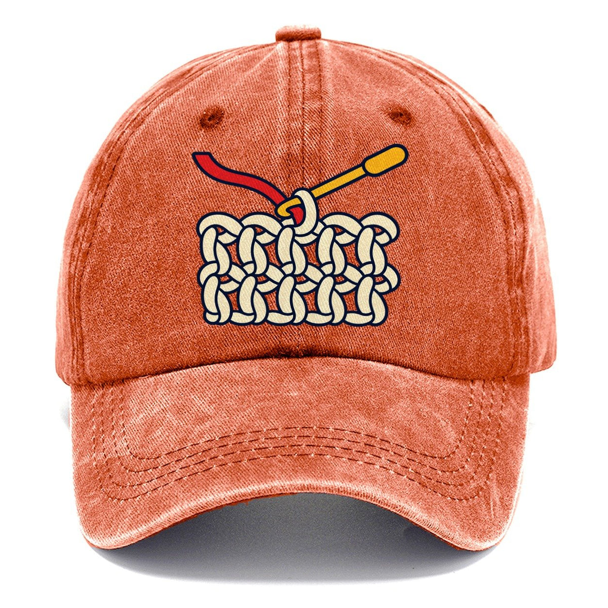 Hook And Yarn Diagram Yarn Crafts Classic Cap – Terracotta Clay