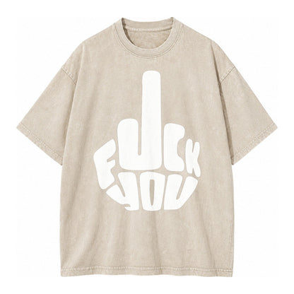 Fuck You Vintage T-shirt – Off White