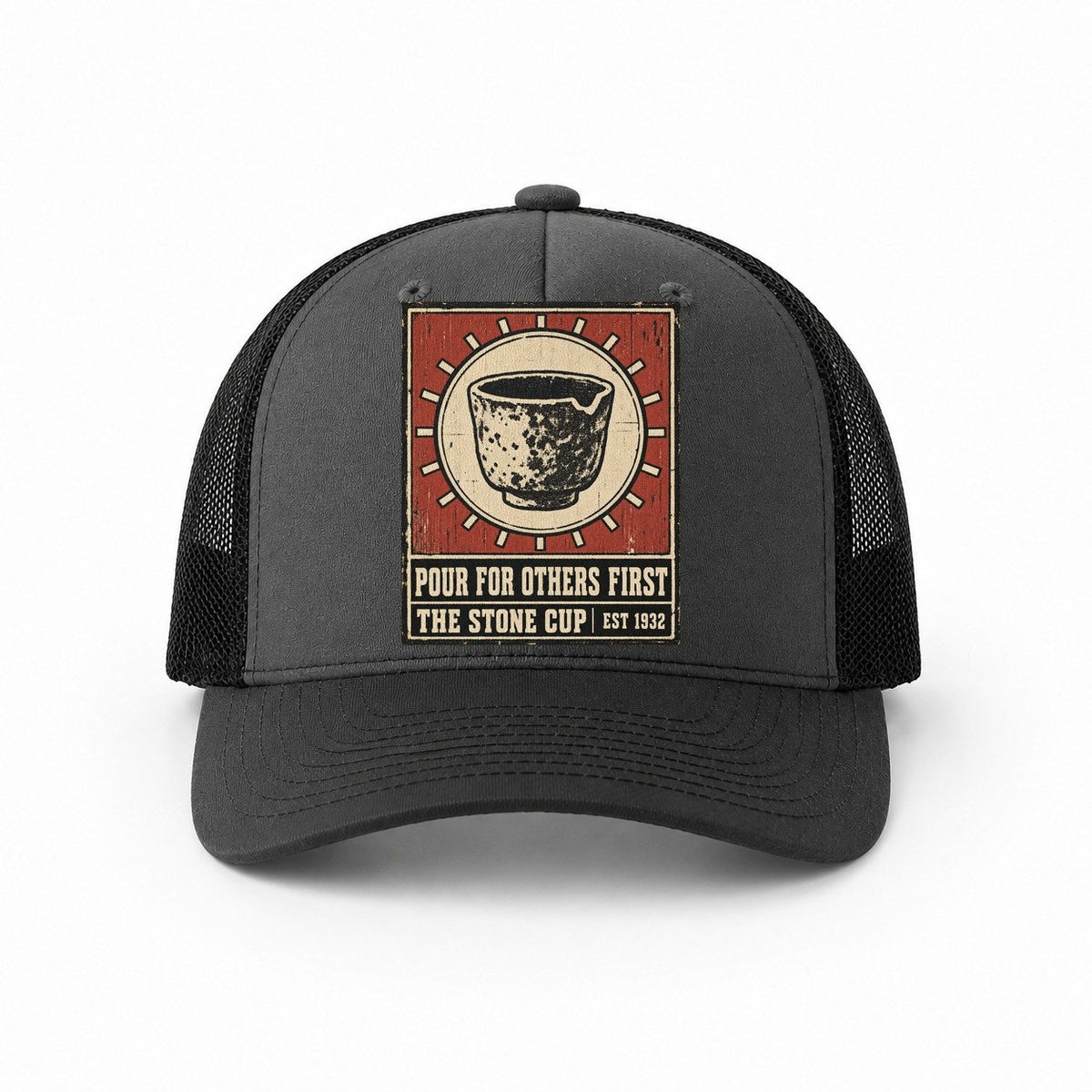 Dark Grey-Black — front view