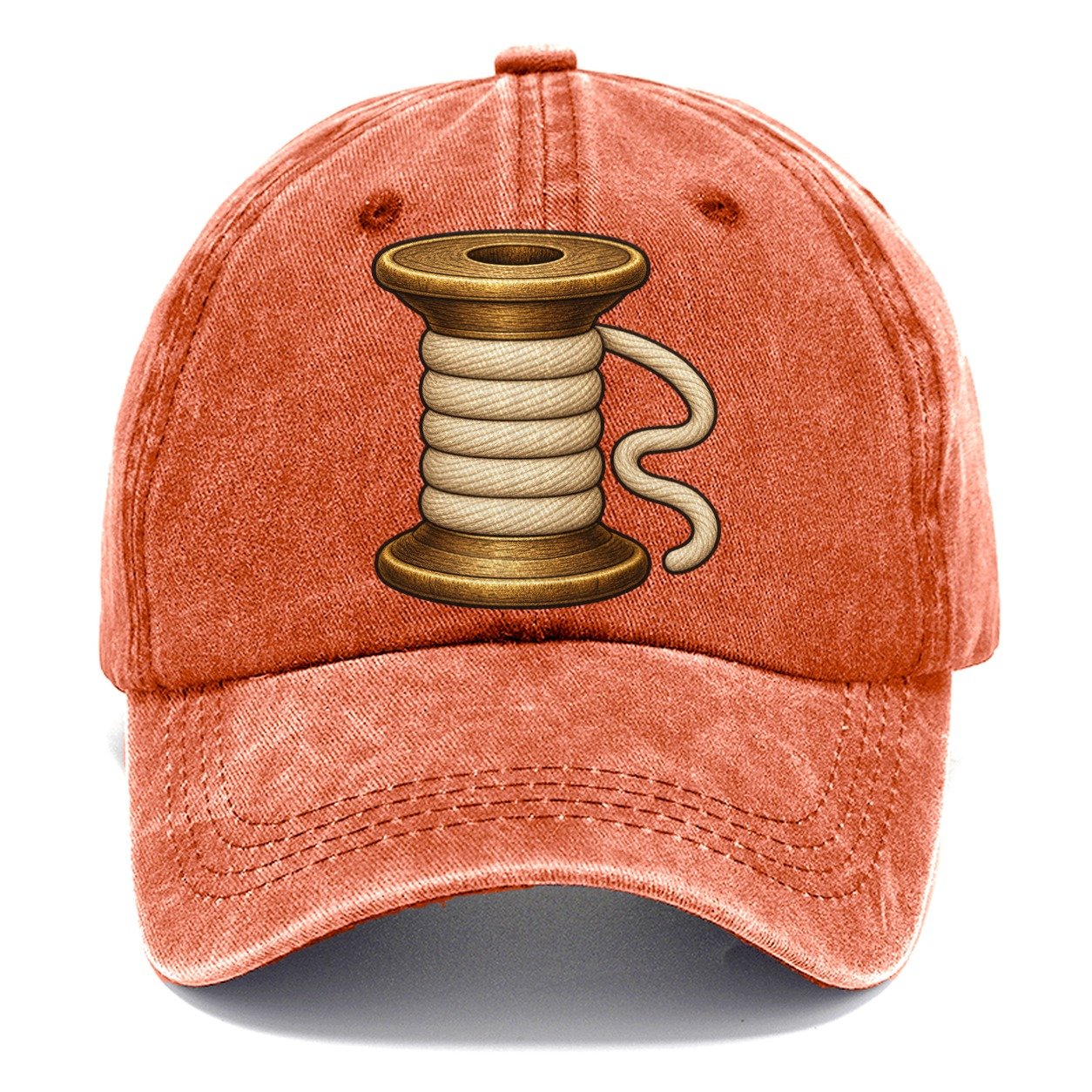 The Wooden Spool Sewing And Quilting Classic Cap – Terracotta Clay