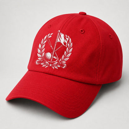 Red — angle view