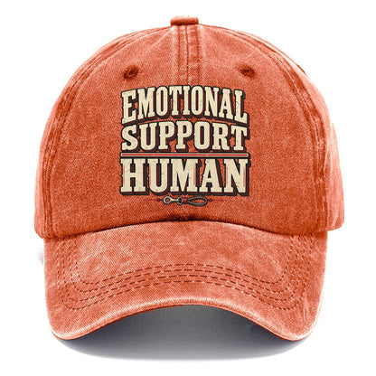 Emotional Support Human American Wit Classic Cap – Terracotta Clay