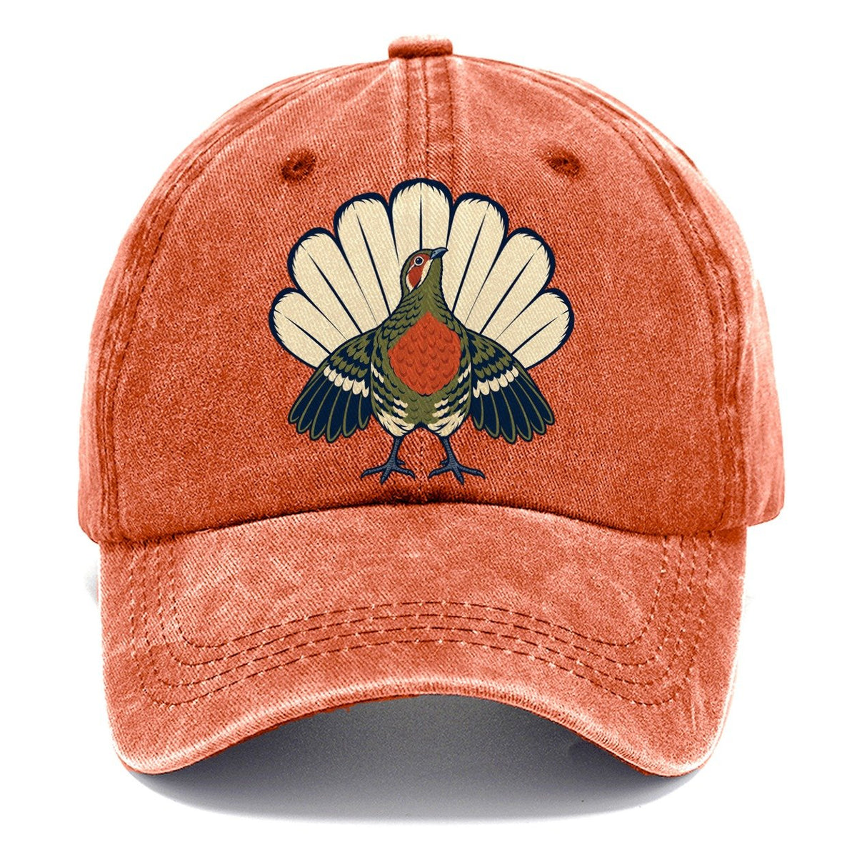Courtship Display Study Birdwatching Classic Cap – Terracotta Clay