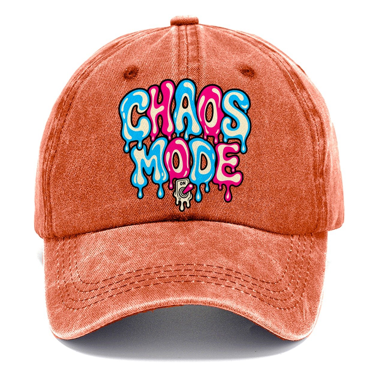 Chaos Mode Crazy Styles Classic Cap – Terracotta Clay