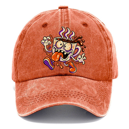 Monster Coffee Cup Crazy Styles Classic Cap – Terracotta Clay