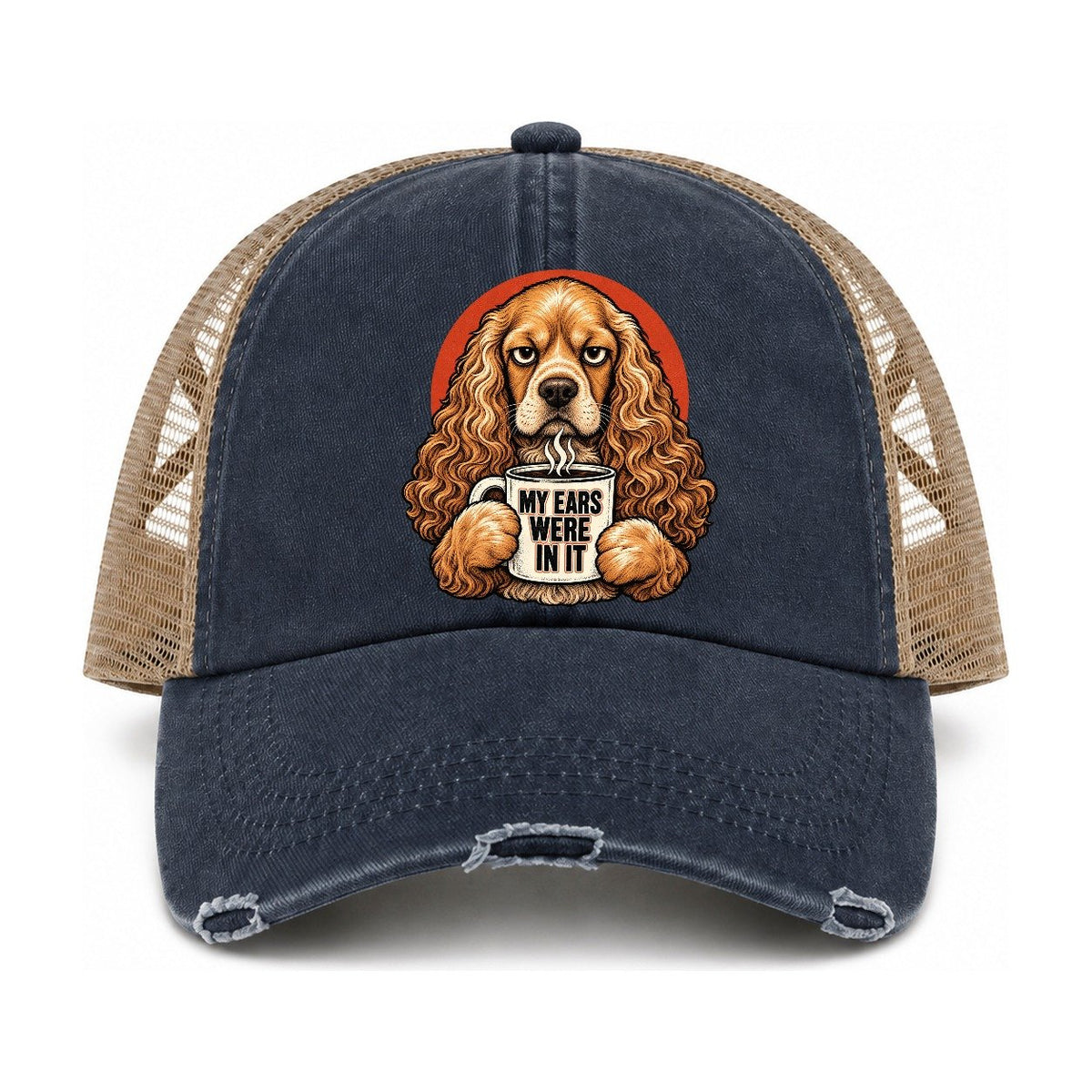 Navy-Khaki — front view