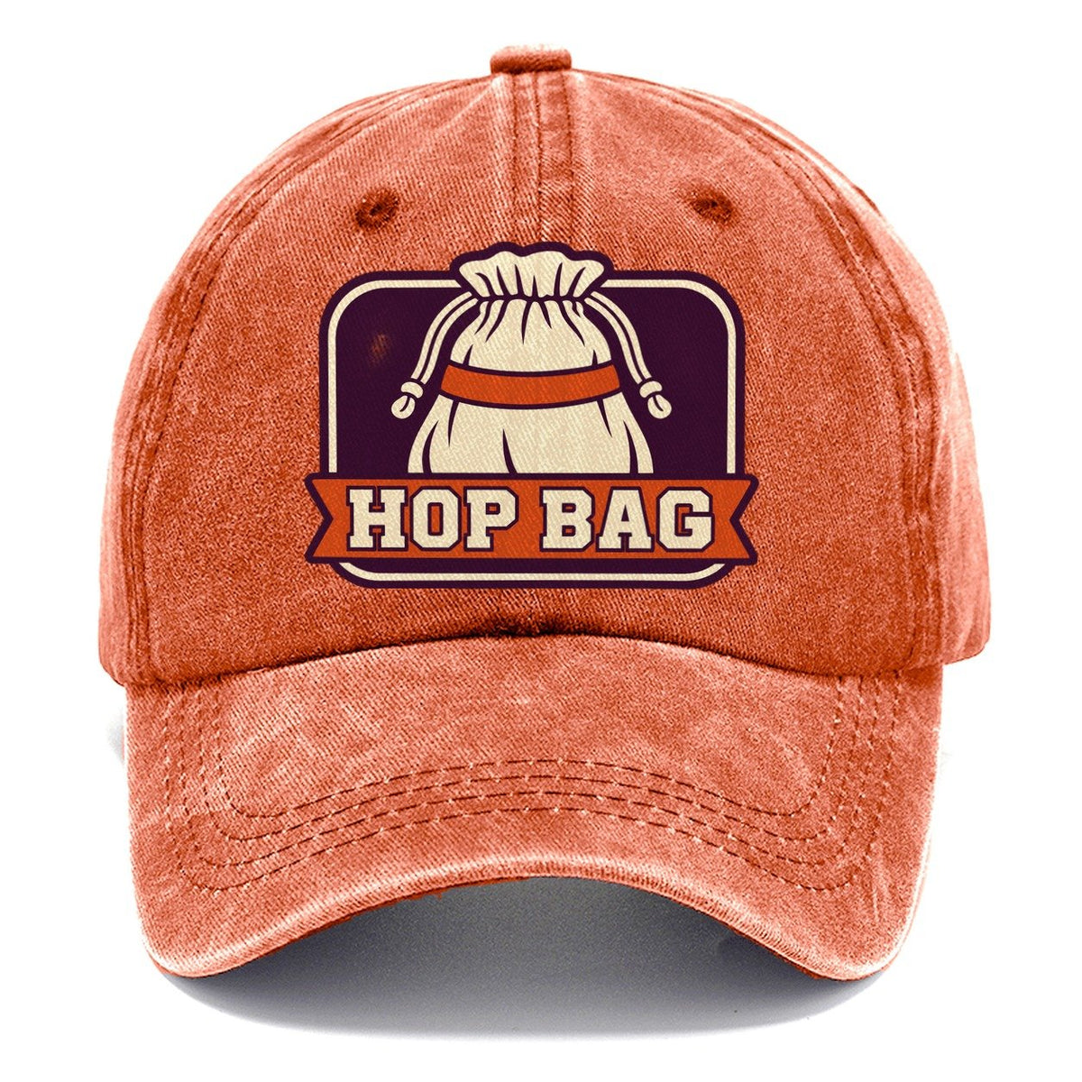 Hop Bag Badge Classic Cap – Terracotta Clay