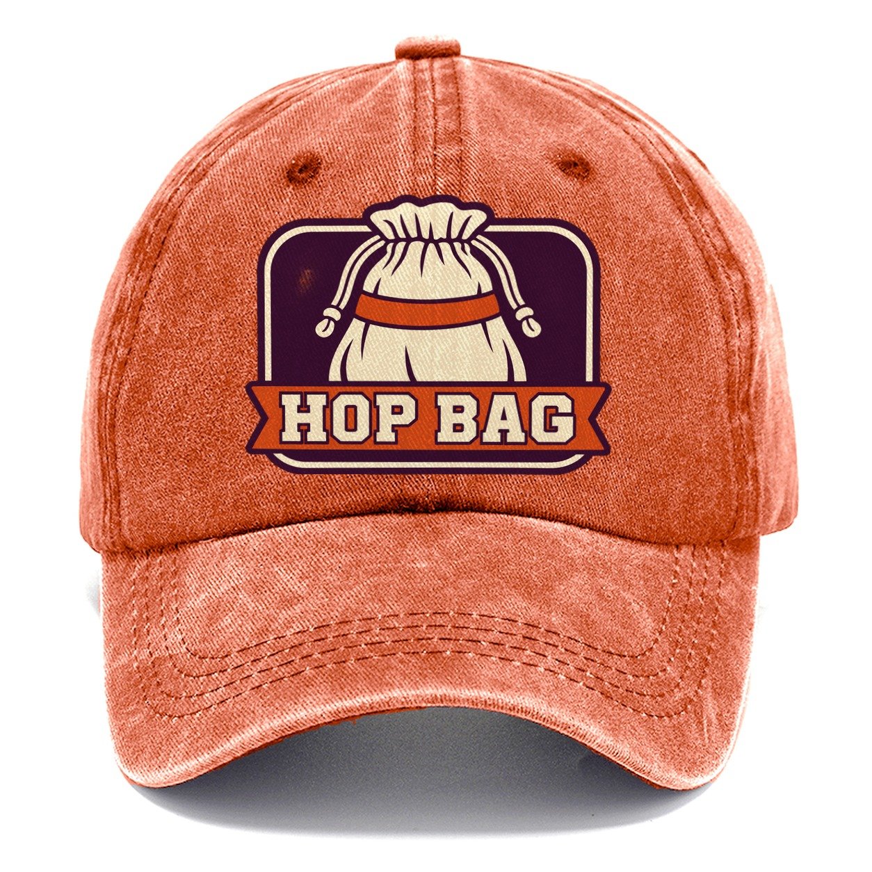 Hop Bag Badge Classic Cap – Terracotta Clay
