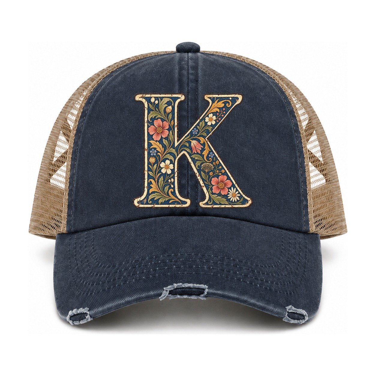 Navy-Khaki — front view