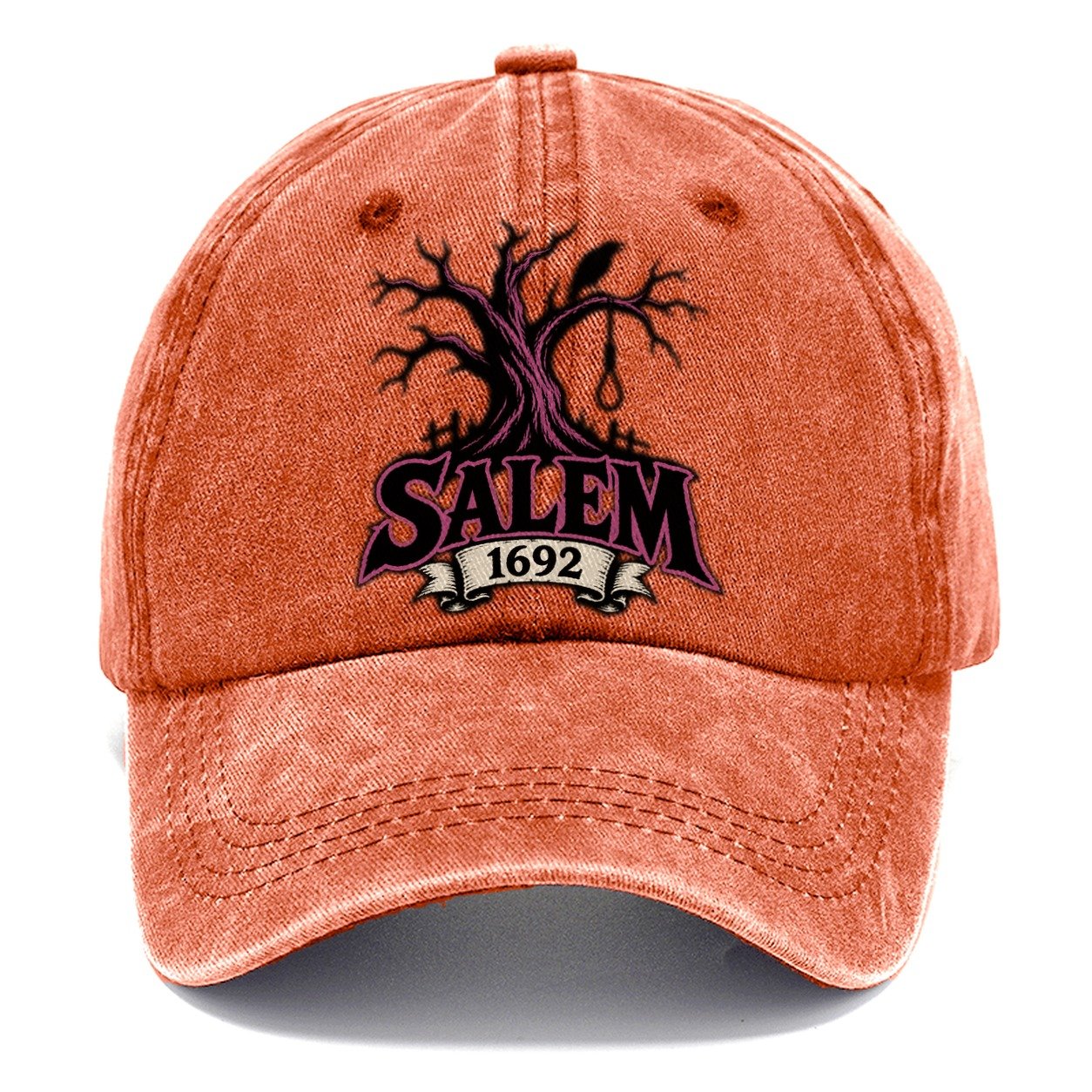 Salem Sixteen Ninety Two Witch Magic Classic Cap – Terracotta Clay