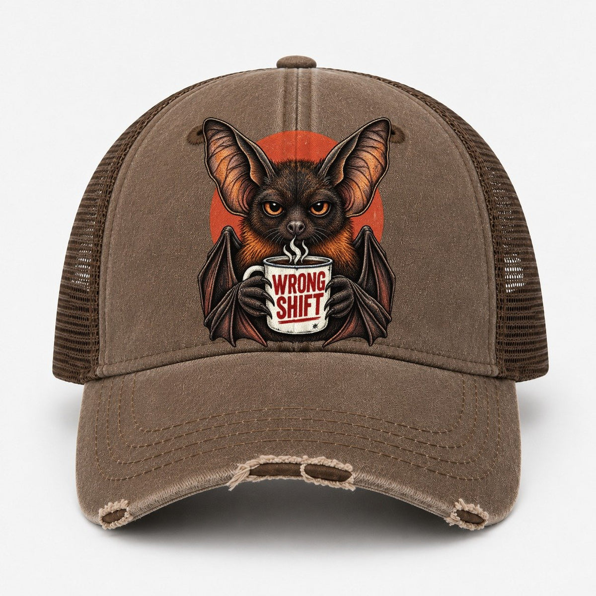 Coffee — front view