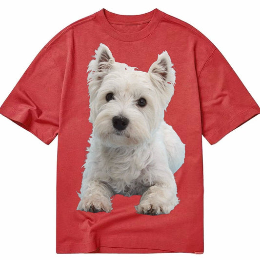 West Highland White Terrier Classic T-shirt – Red