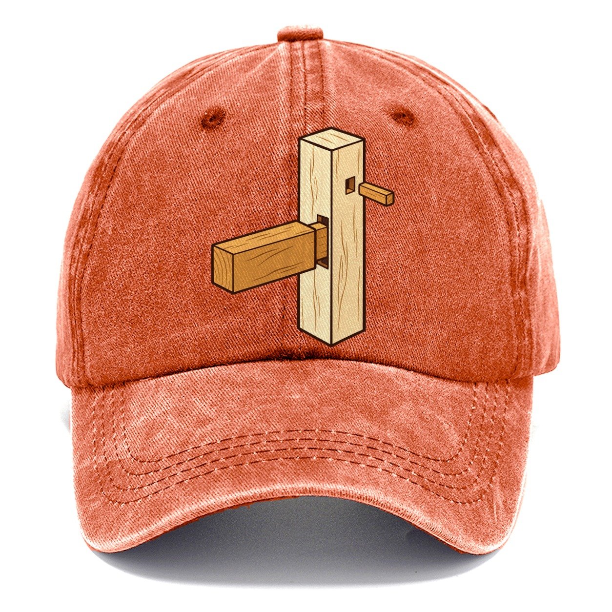 Mortise And Tenon Woodworking Classic Cap – Terracotta Clay