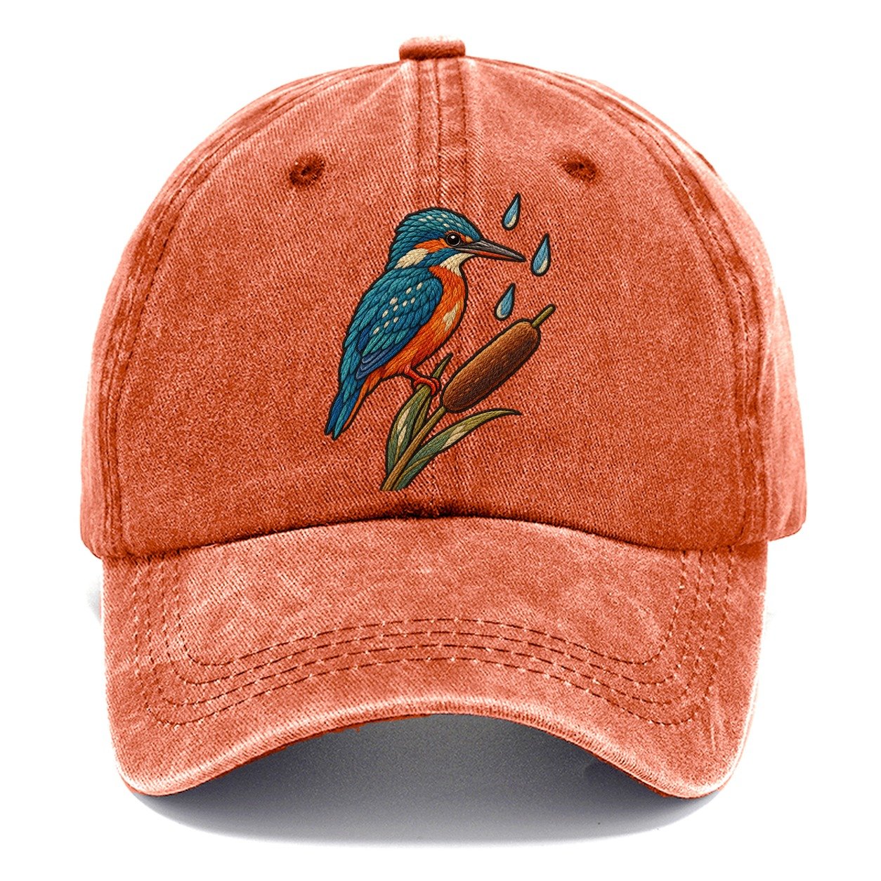 Kingfisher Rain Pause Gentle Wild Classic Cap – Terracotta Clay