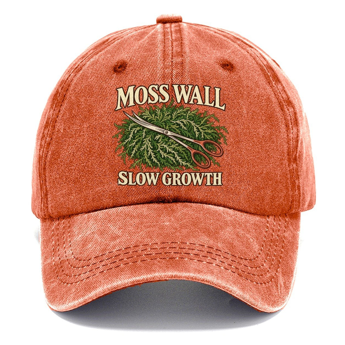 Moss Wall Slow Growth Aquarium Keeping Classic Cap – Terracotta Clay
