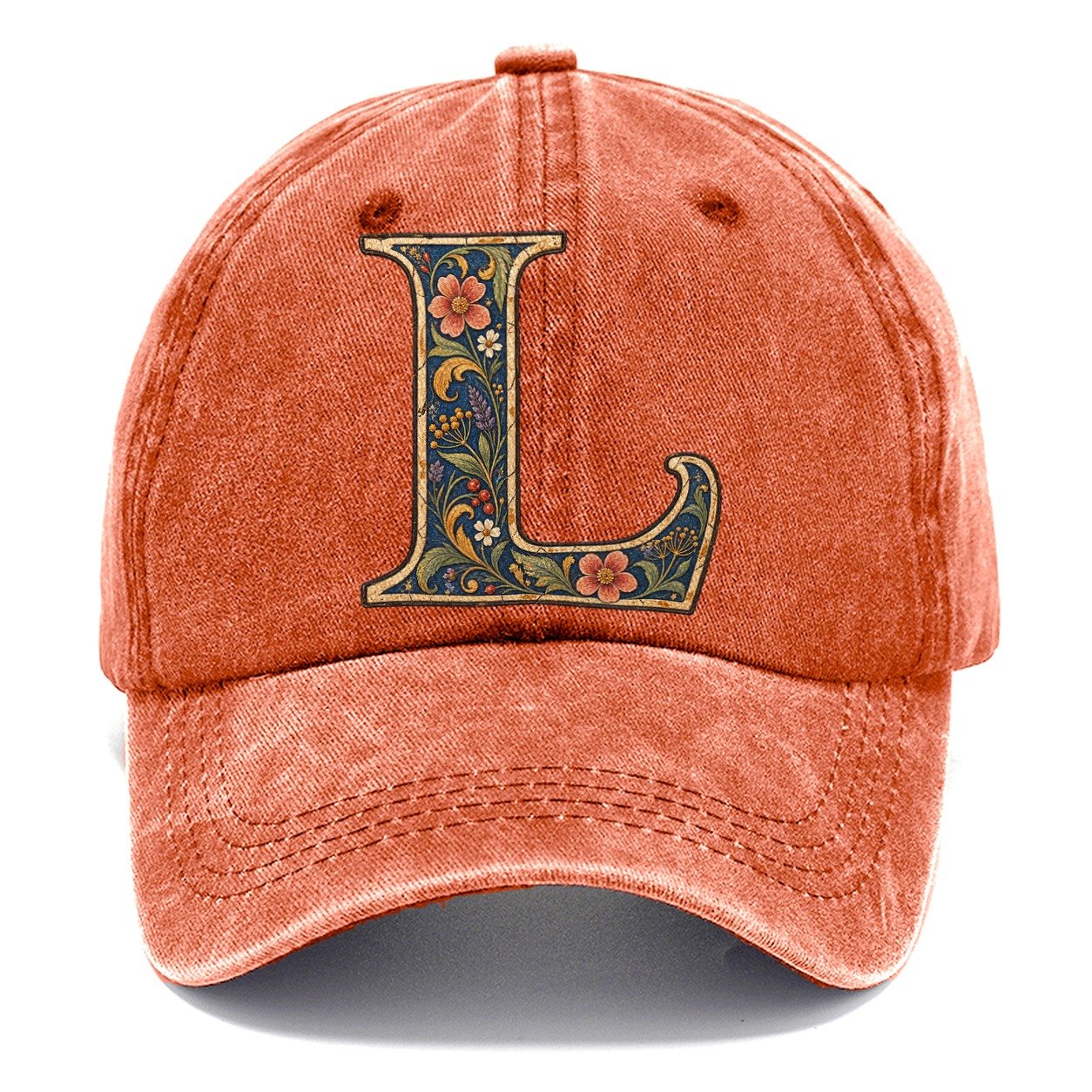 Wildflower L Monogram Classic Cap – Terracotta Clay