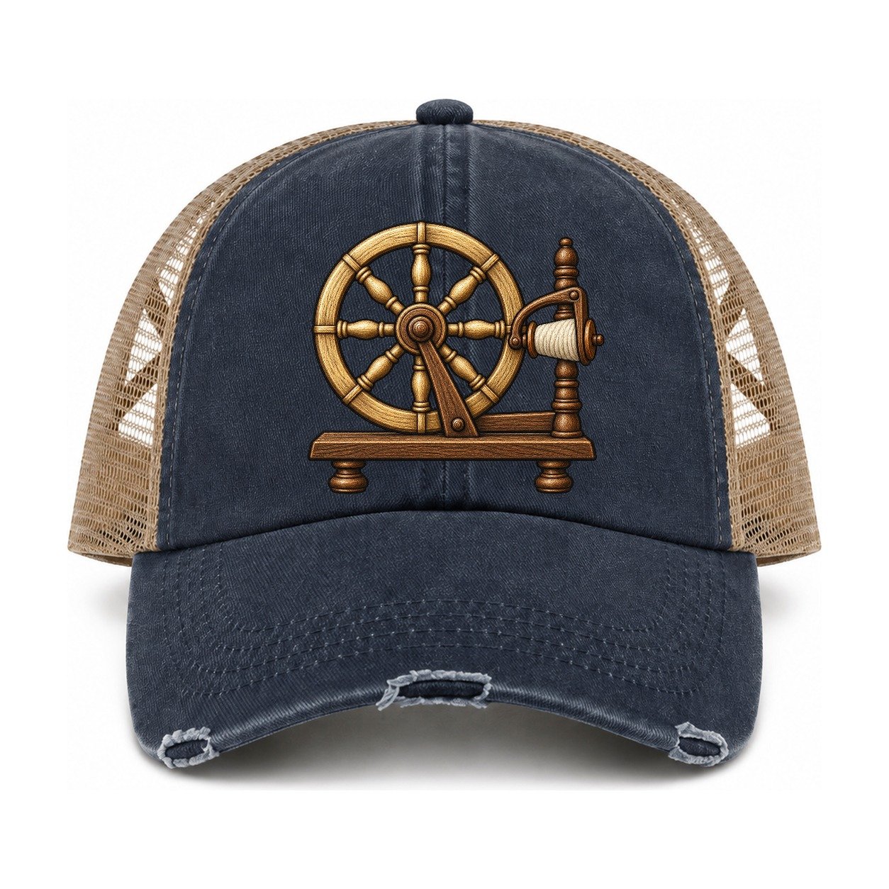 Navy-Khaki — front view