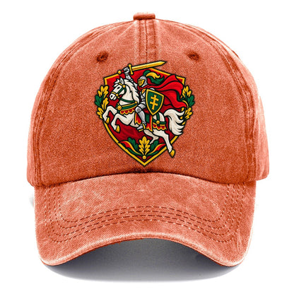 Lithuania Minimal Emblem Country Logos Classic Cap – Terracotta Clay