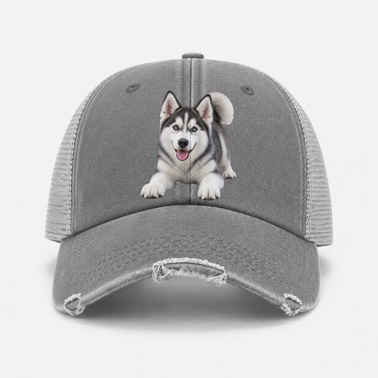 Grey — front view