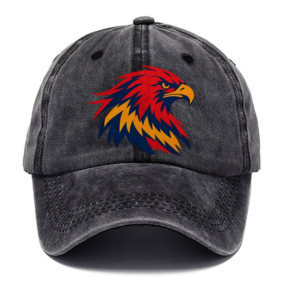 Red Navy Eagle Head Classic Cap – Graphite