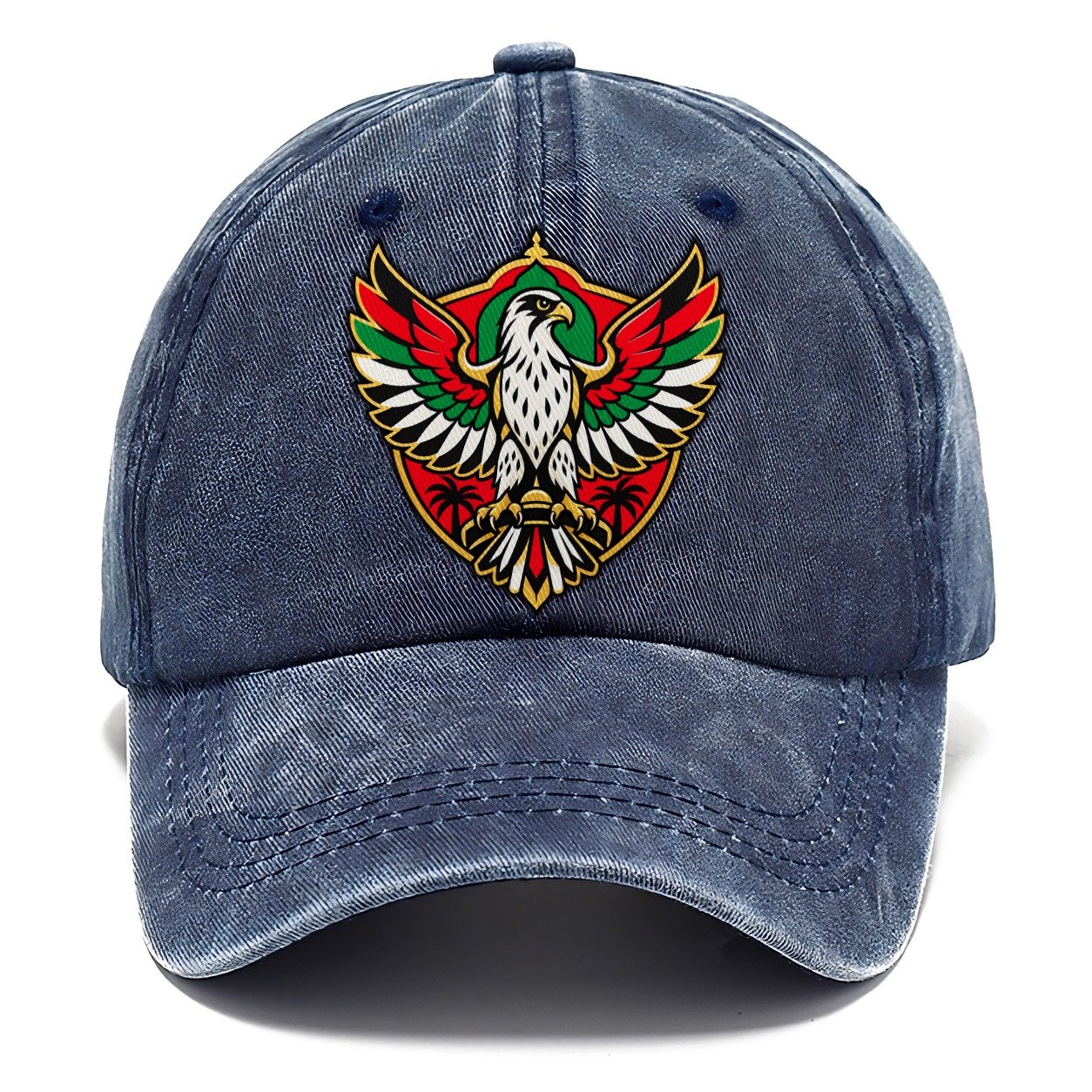 United Arab Emirates Minimal Emblem Country Logos Classic Cap – Twilight Navy