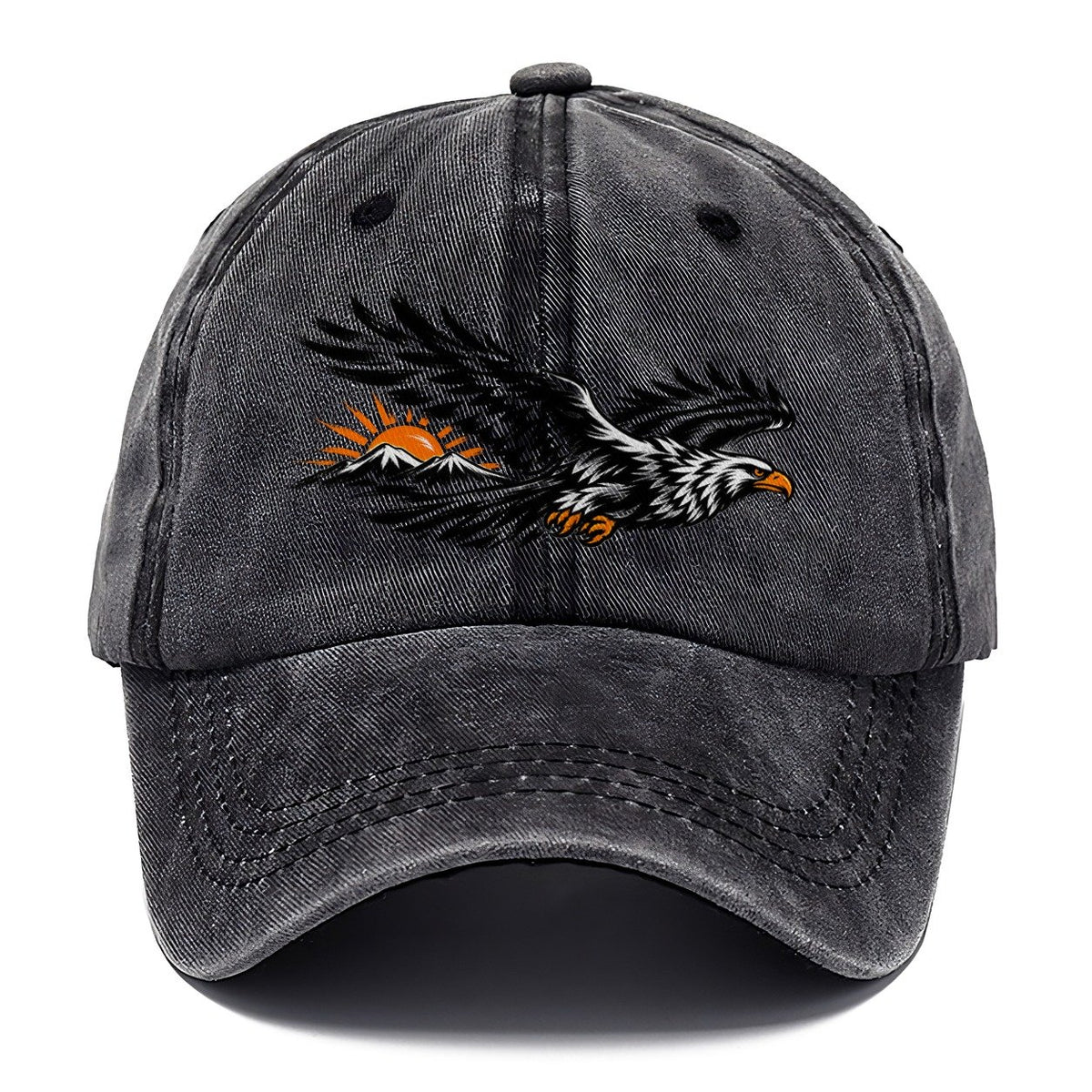 Eagle Mountain Sunburst Classic Cap – Graphite