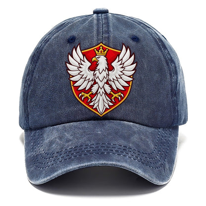 Poland Minimal Emblem Country Logos Classic Cap – Twilight Navy