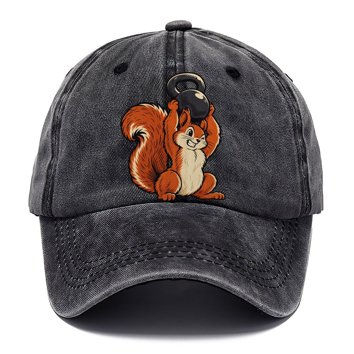Squirrel Nut Press Animal Lifters Classic Cap – Graphite