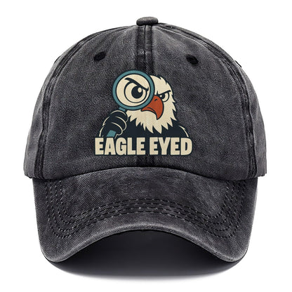 Eagle Eyed Familiar Punchlines Classic Cap – Graphite