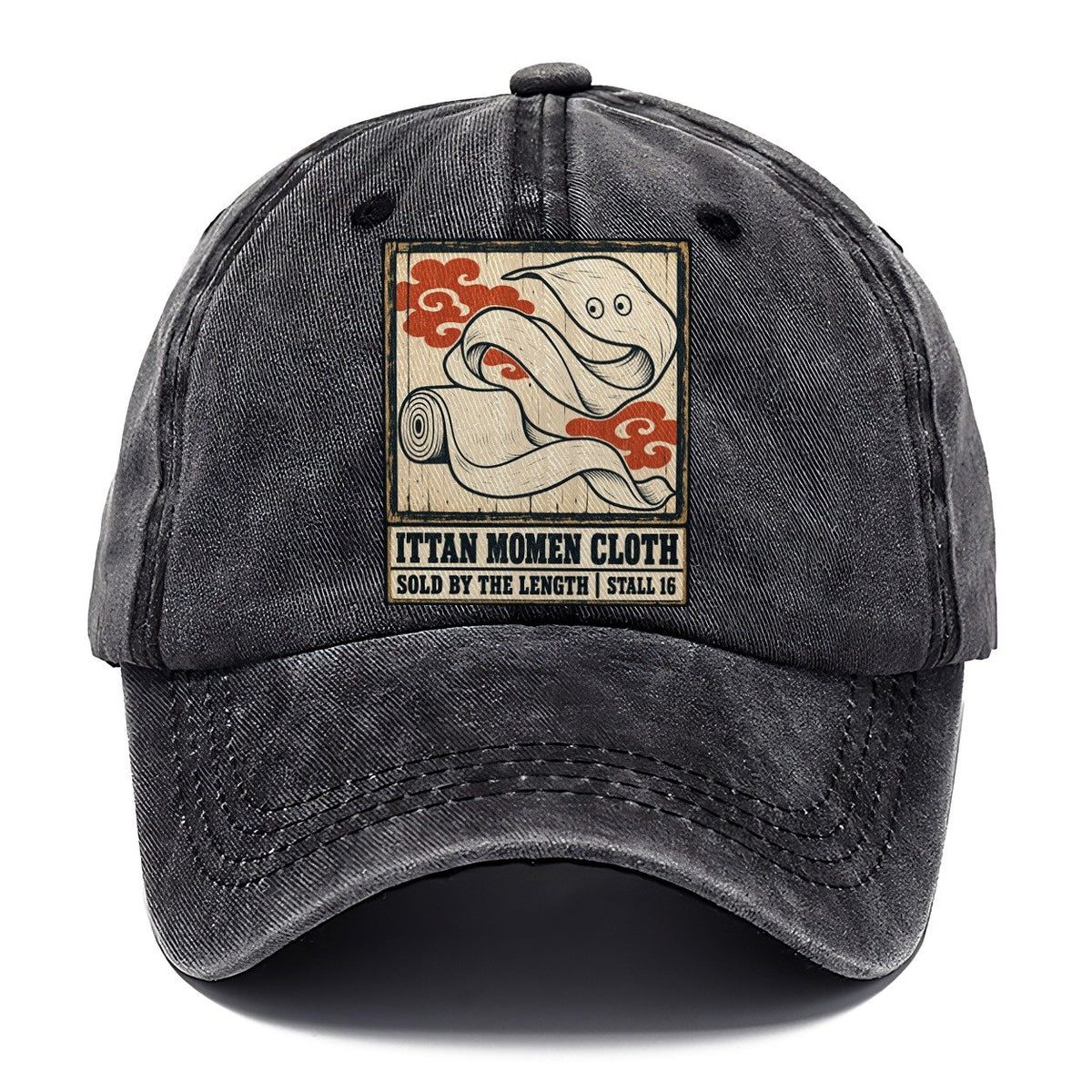 Ittan Momen Cloth Yokai Night Market Classic Cap – Graphite