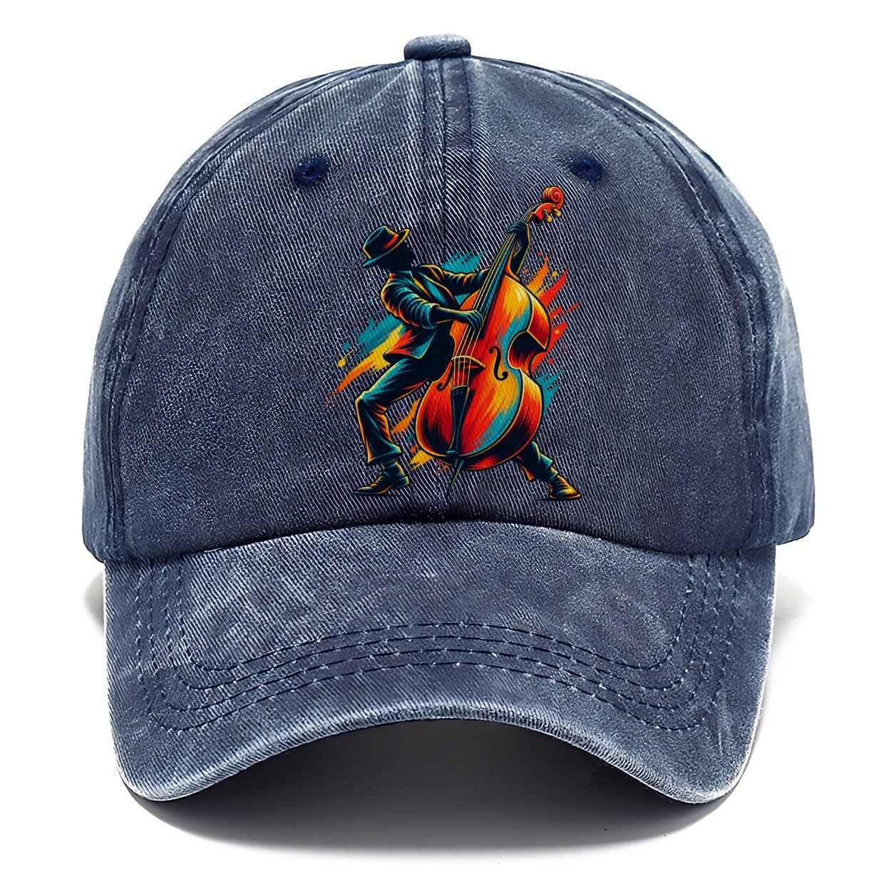 Double Bass Icon Music Instruments Classic Cap – Twilight Navy