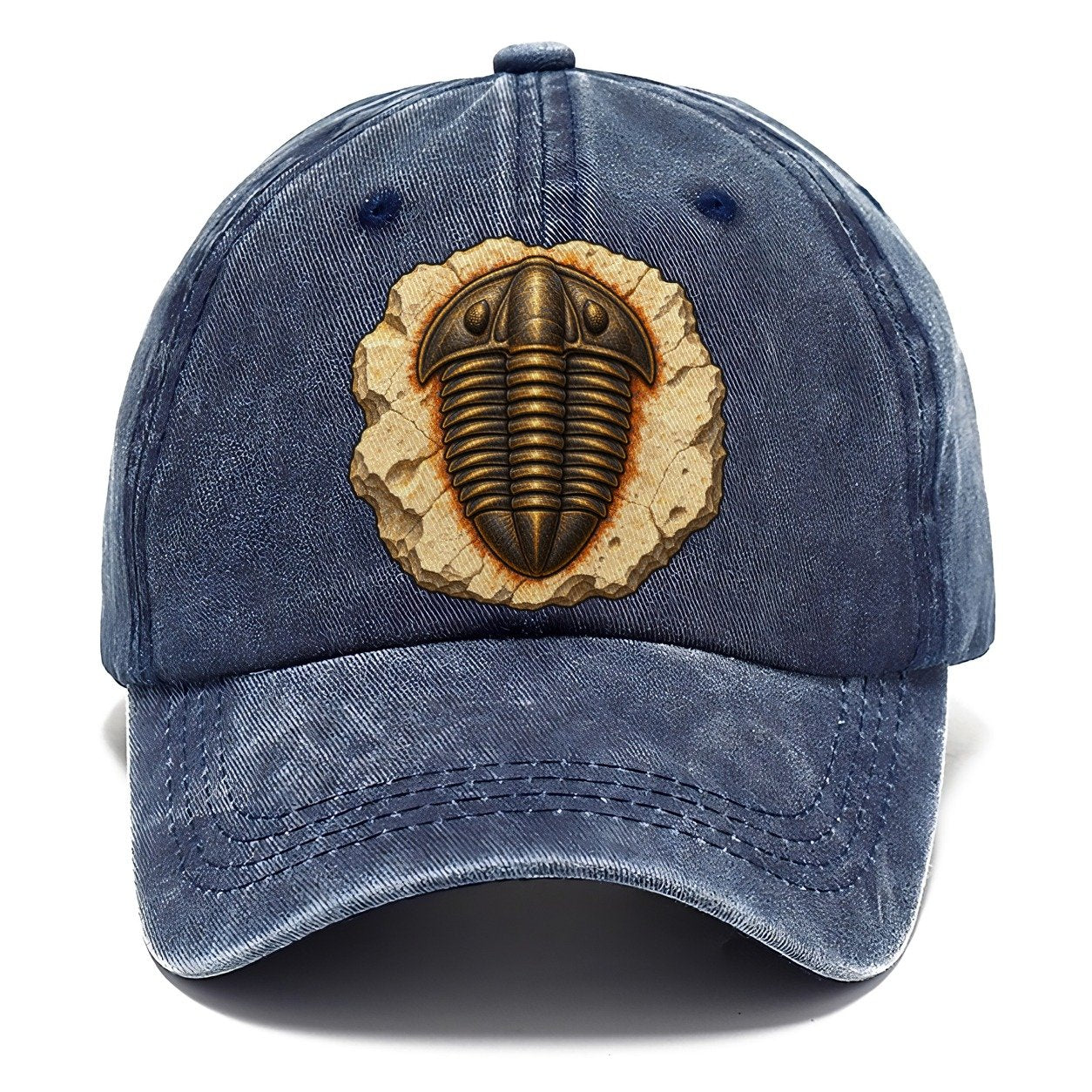 Trilobite In Limestone Rocks And Minerals Classic Cap – Twilight Navy
