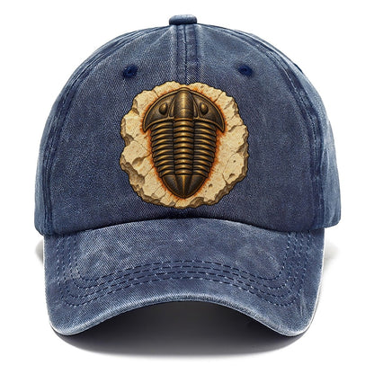 Trilobite In Limestone Rocks And Minerals Classic Cap – Twilight Navy