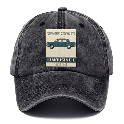 Mikazuki Limousine Showa Speed Plates Classic Cap – Graphite