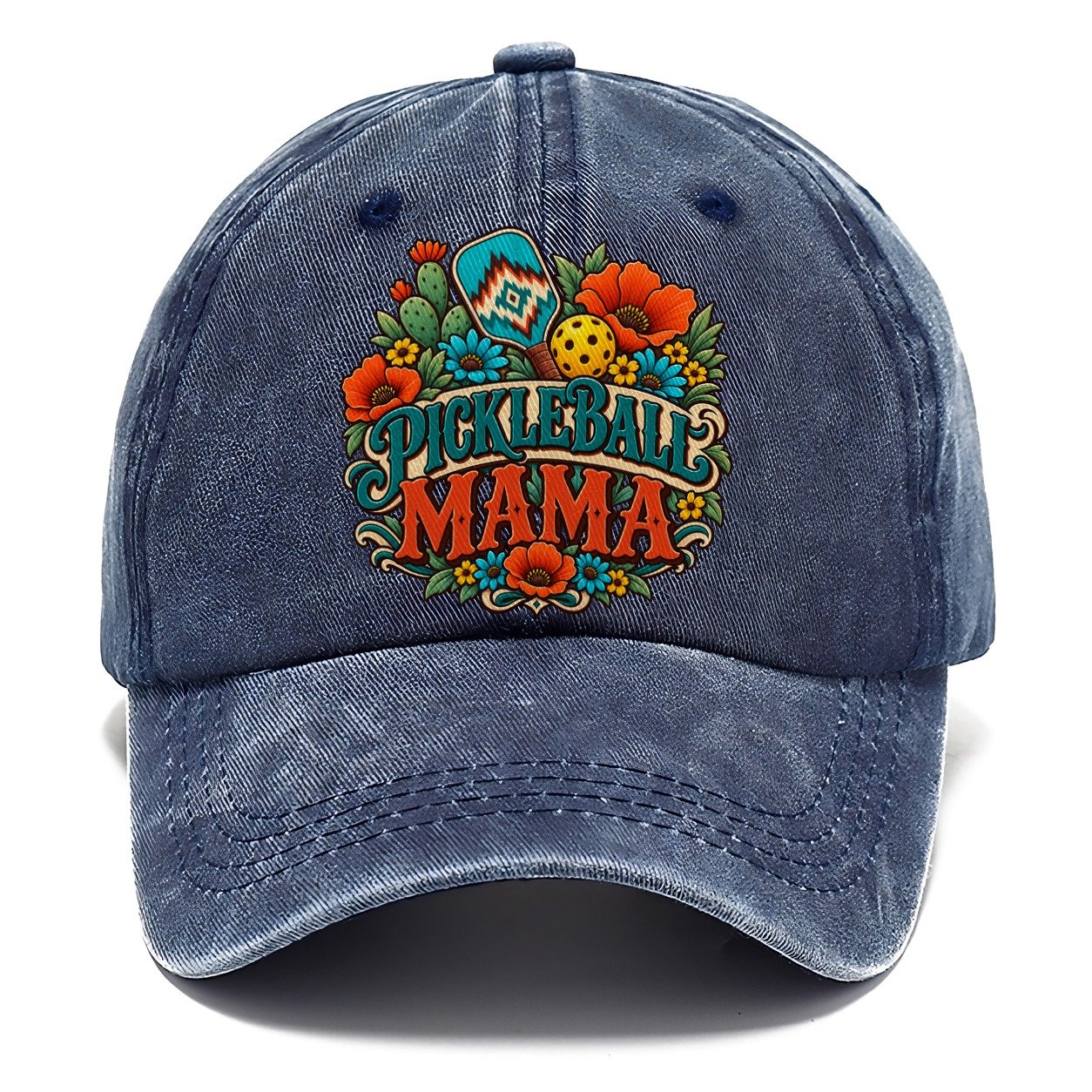 Pickleball Mama Pickleball Life Classic Cap – Twilight Navy