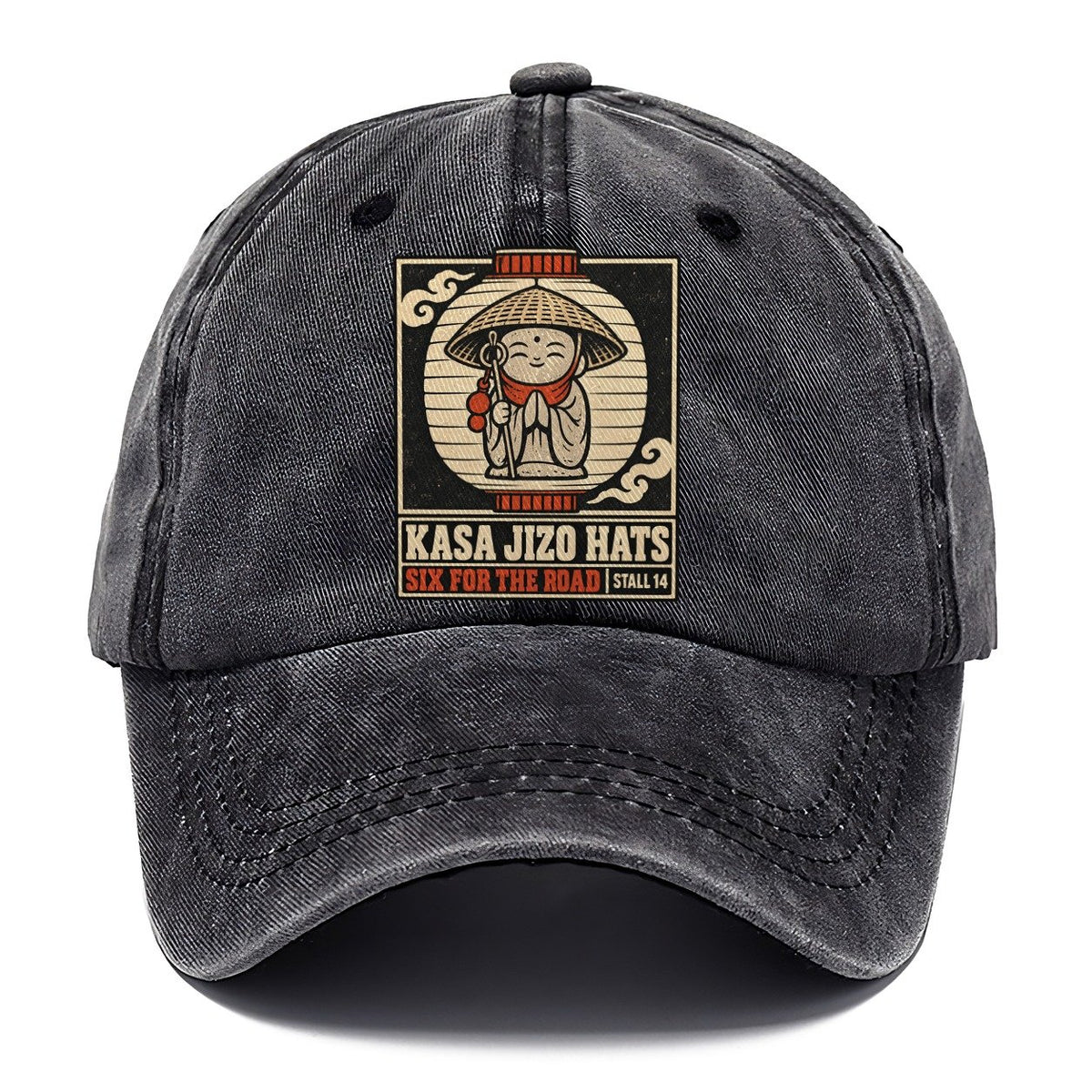 Kasa Jizo Hats Yokai Night Market Classic Cap – Graphite