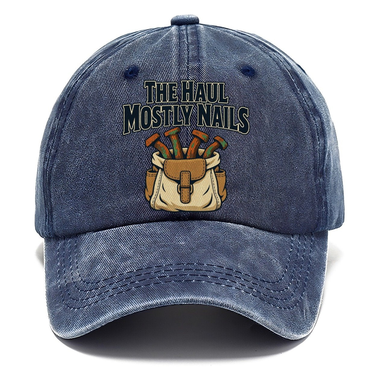 The Haul Mostly Nails Treasure Hunting Classic Cap – Twilight Navy