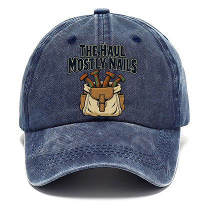 The Haul Mostly Nails Treasure Hunting Classic Cap – Twilight Navy