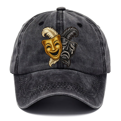 Masks Venetian Plumes Fan Favorites Classic Cap – Graphite