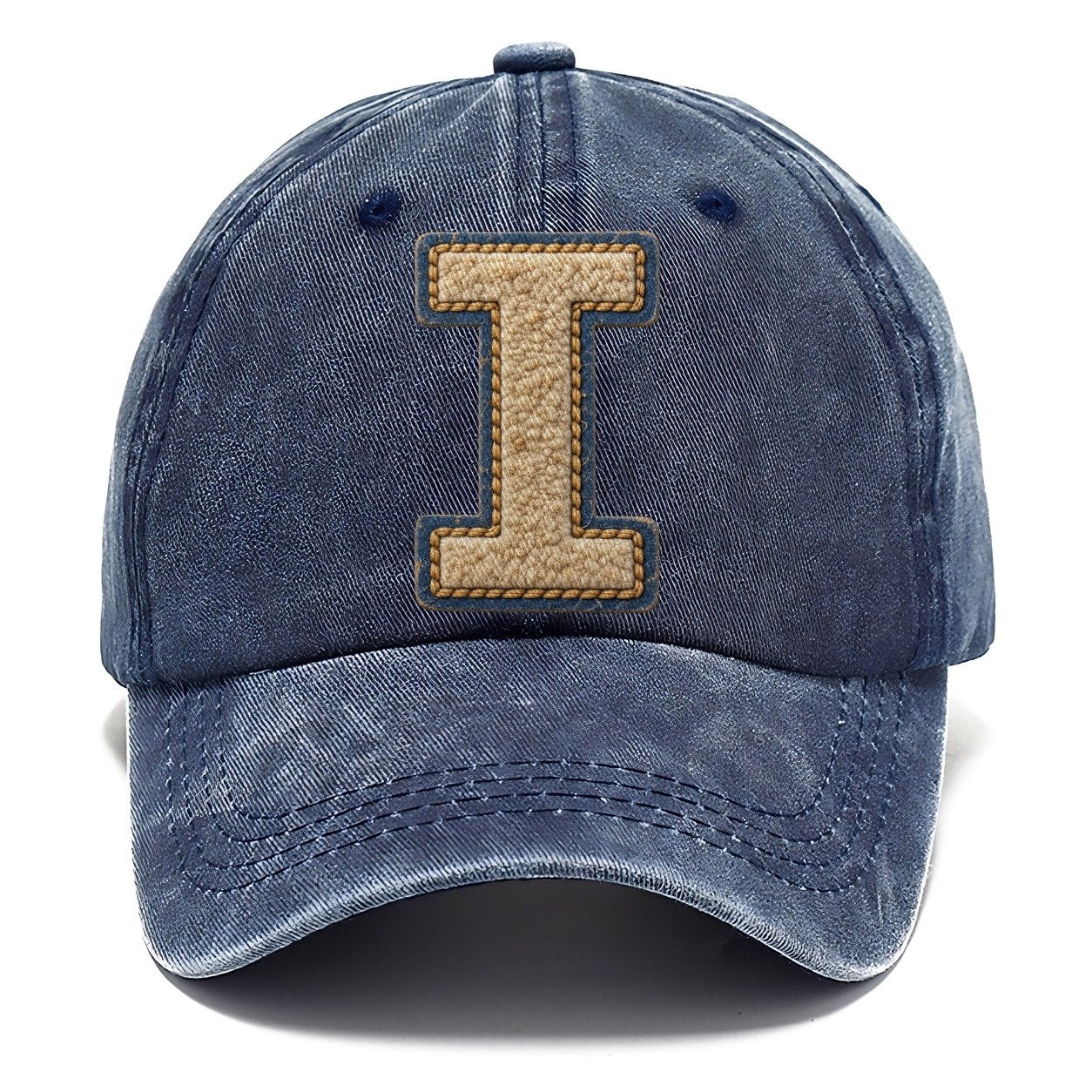 Varsity Chenille I Monogram Classic Cap – Twilight Navy