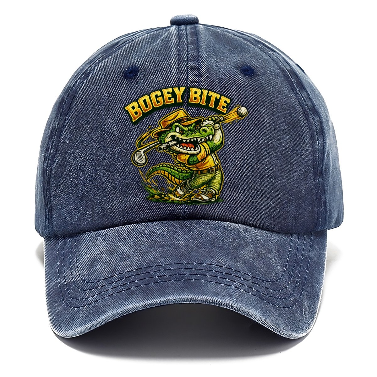 Bogey Bite Gator Classic Cap – Twilight Navy