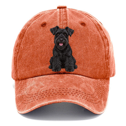 Black Miniature Schnauzer Classic Cap – Terracotta Clay