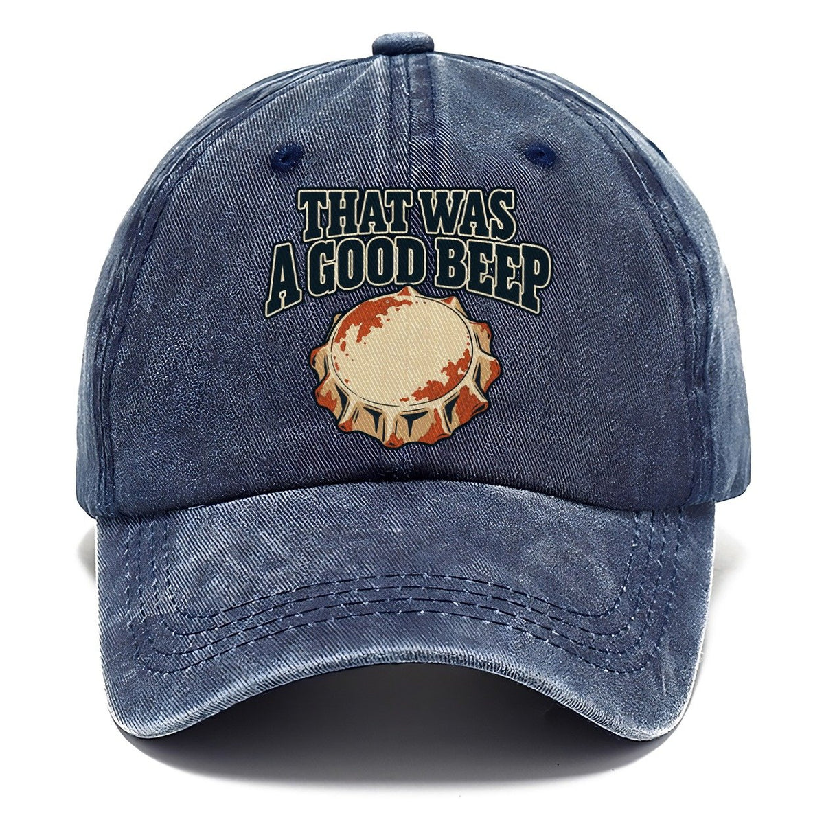 That Was A Good Beep Treasure Hunting Classic Cap – Twilight Navy