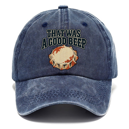 That Was A Good Beep Treasure Hunting Classic Cap – Twilight Navy