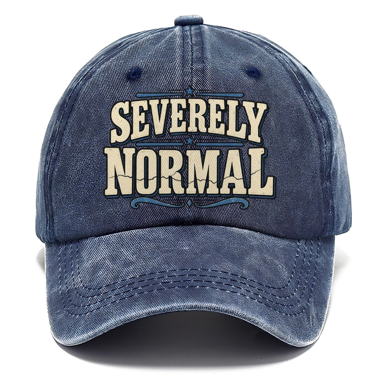 Severely Normal American Wit Classic Cap – Twilight Navy