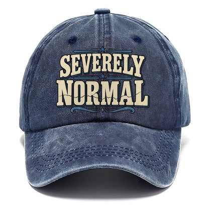 Severely Normal American Wit Classic Cap – Twilight Navy