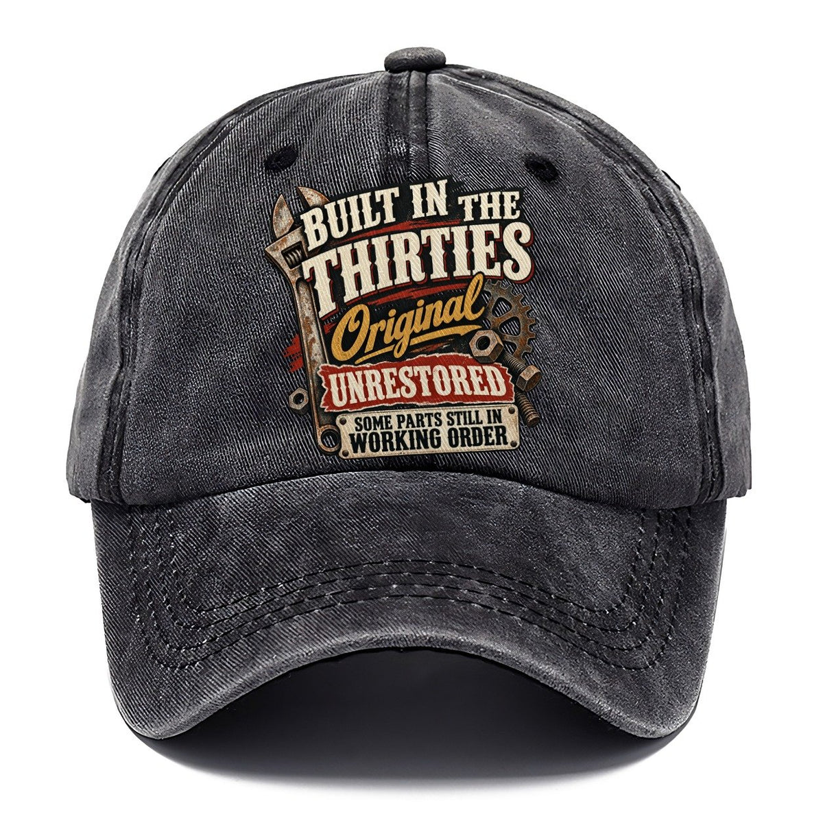 Built in the Thirties Original Classic Cap – Graphite